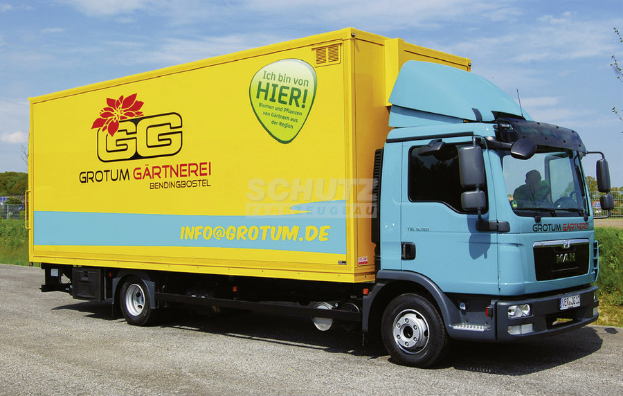 Schutz LKW Aufbauten für CC-Container