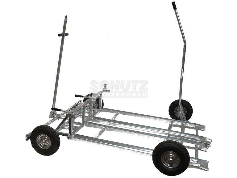 Schutz Transportwagen Typ GB 61 - Fahrstellung Schutz Transportwagen Typ GB 61 - abgesenkt: Ladestellung
