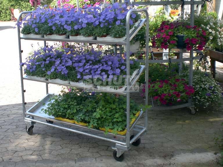 Schutz Gartenbau Verkaufständer Verkauf Ständer GestellTyp GA 10/11 - Breite: 440mm