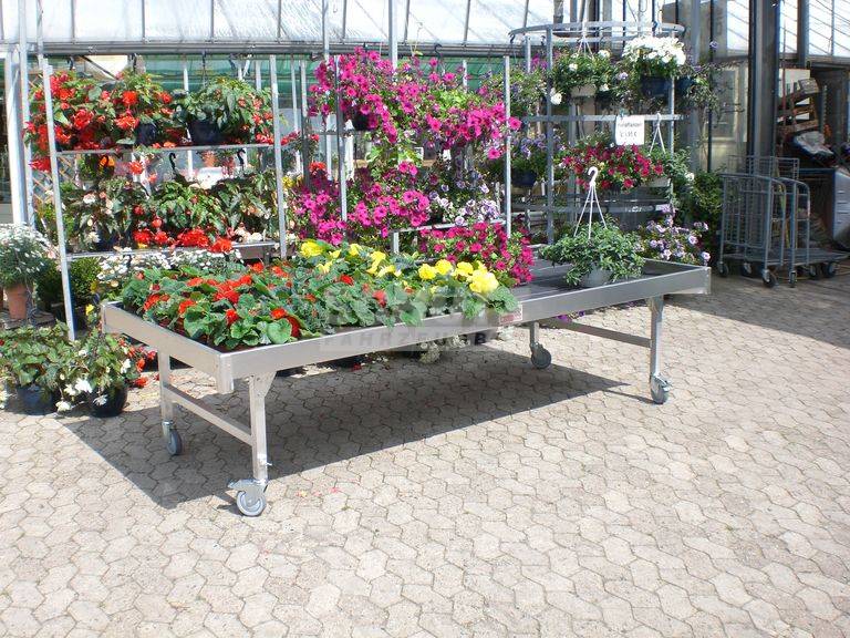 Schutz Gartenbau Tisch Präsentation Präsentationstisch Verkauf Verkaufstisch Typ GLA 18