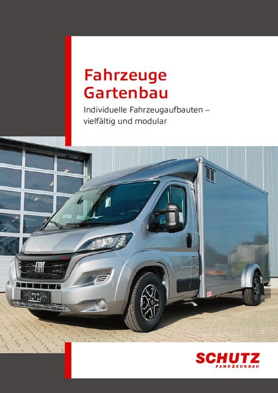 Schutz Fahrzeuge für den Gartenbau - Prospektdownload